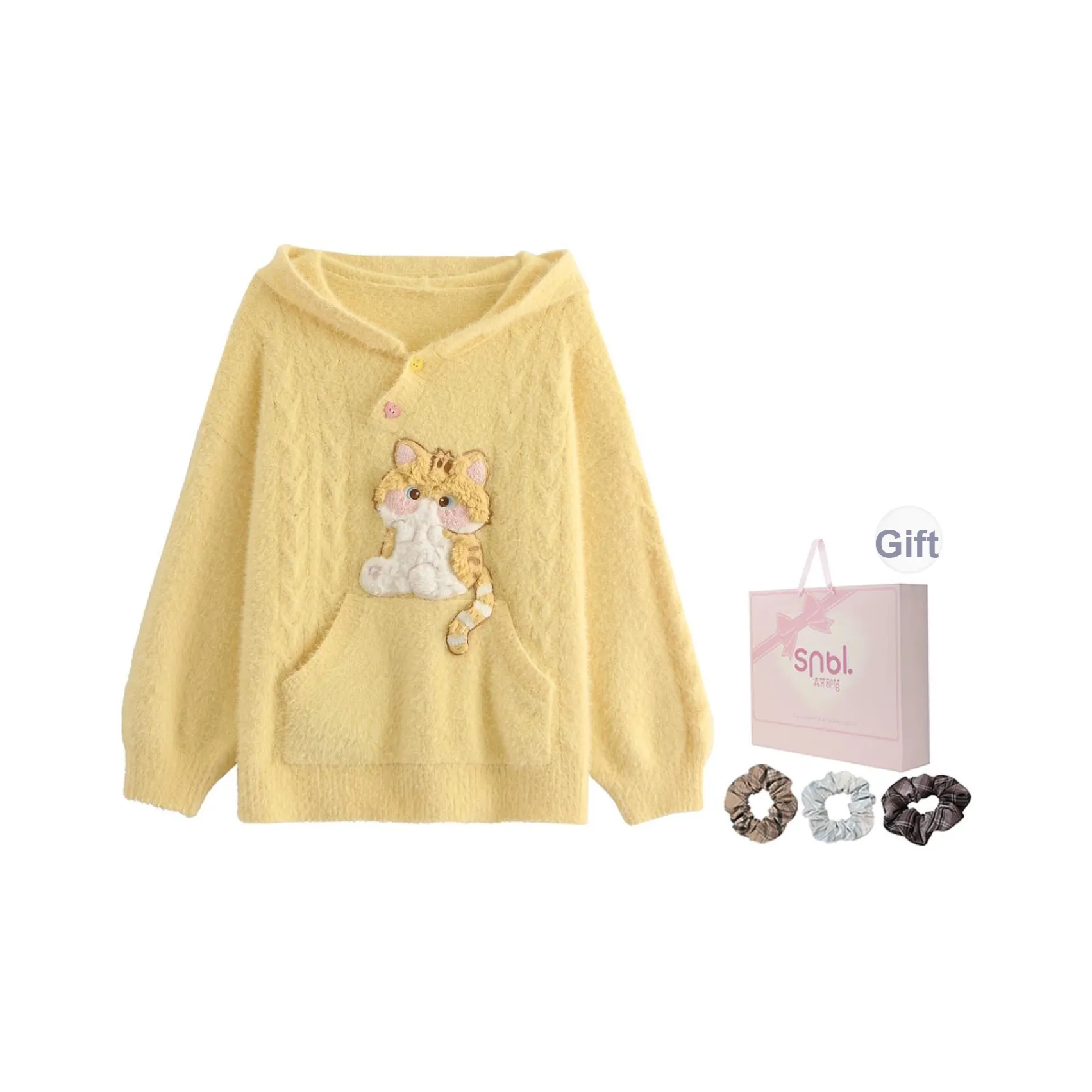 SNBL Желтые Женские Свитера