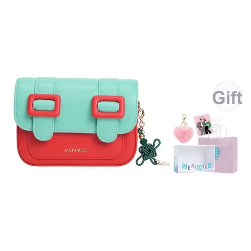 MERIMIES ПУ (полиуретан) Почтовая сумка Сумка через плечо Сумка на плечо Стандартная Женская Мышка Мятный Красный Глициния Красный