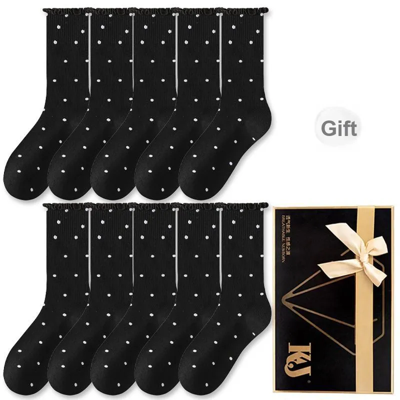 KJ Mid Calf Socks Women's Box 10 Pack-0