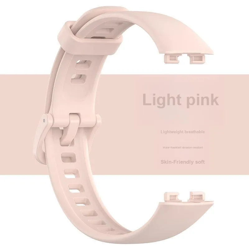 STEWPIGO Huawei Compatibility Watch Band 19.7cm Silicone Material-35