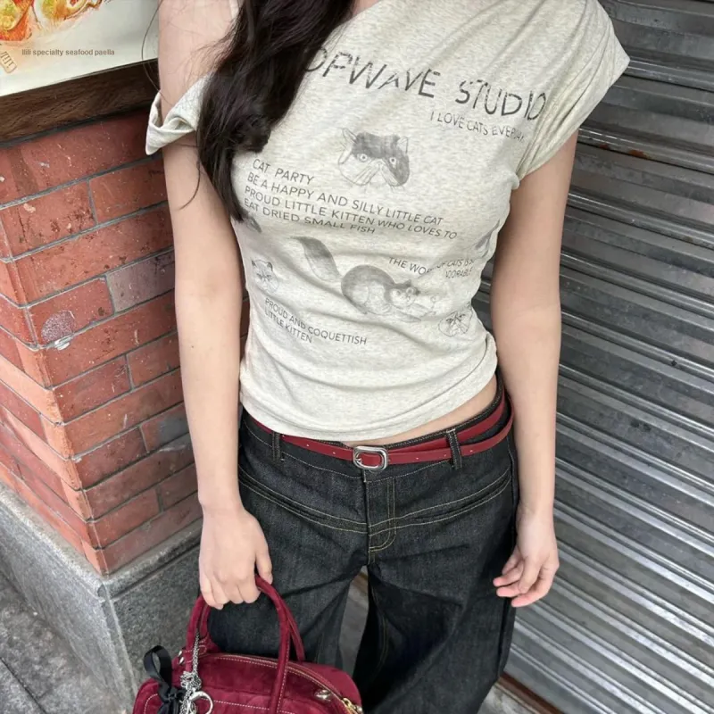 TORIGHT Regular Top T Shirt Women's-2