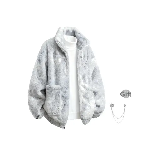 HUANQIU Бархат Feel Пальто Унисекс