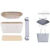 City33 (Ice Blue) Beige Liner+Bottom Pad+Shoulder Strap Pad[Anti-Sinking Three-Piece Set]