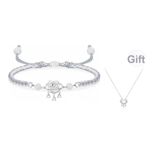 JOYDINNY Браслет с шнурками женский