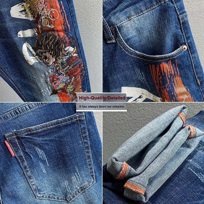 SANTASTIC Jeans Men Blue-2