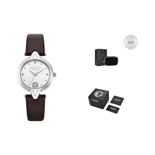 VERSUS Кварцевый механизм Женские часы 34мм*34мм*2мм Белый