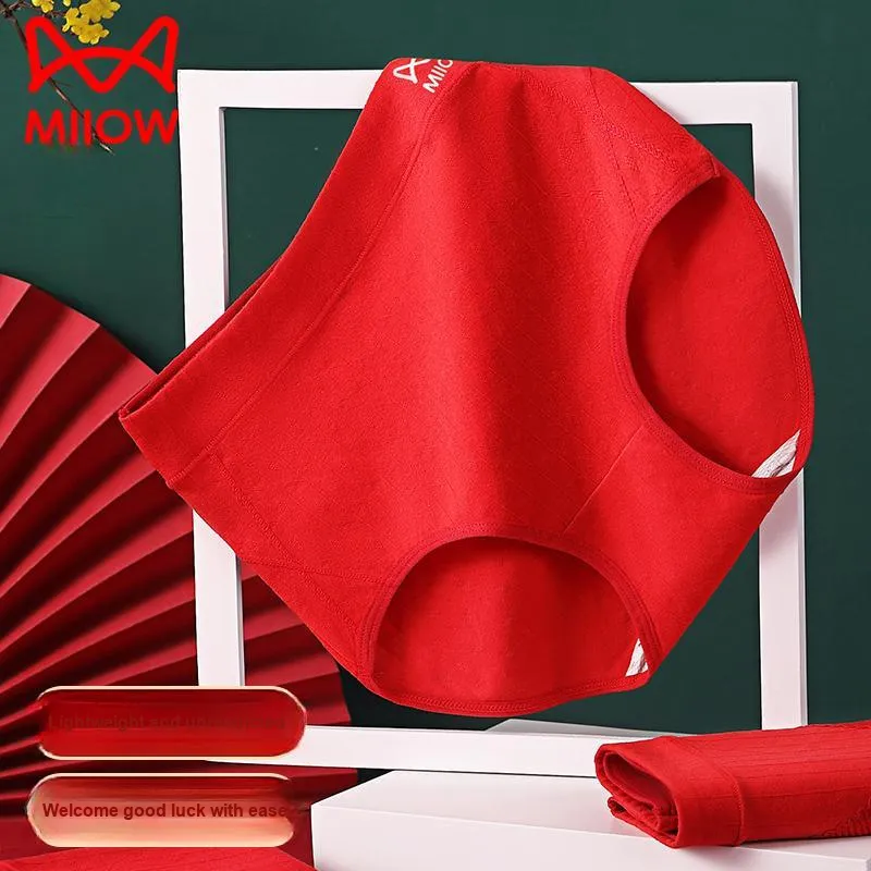 MIIOW Trend Party Series Underpants Women's Shopping Bag 3 Pack-4