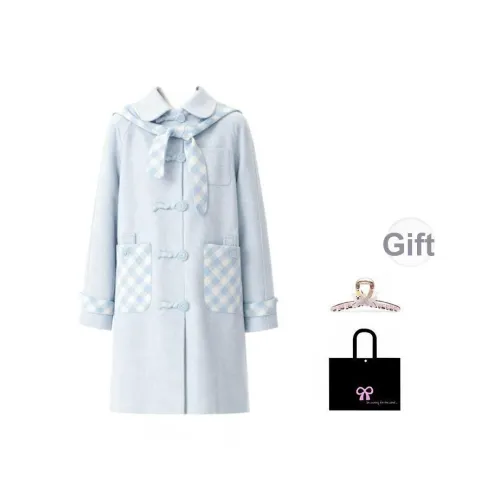 Aimilian Синий Женское Пальто