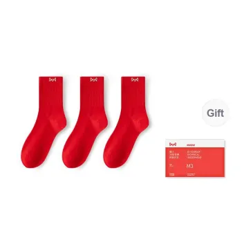 MIIOW Mid Calf Socks Women's Shopping Bag Combo Set