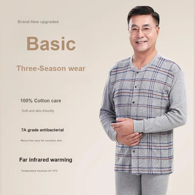 Cotton Gene Men Thermal Sets-2