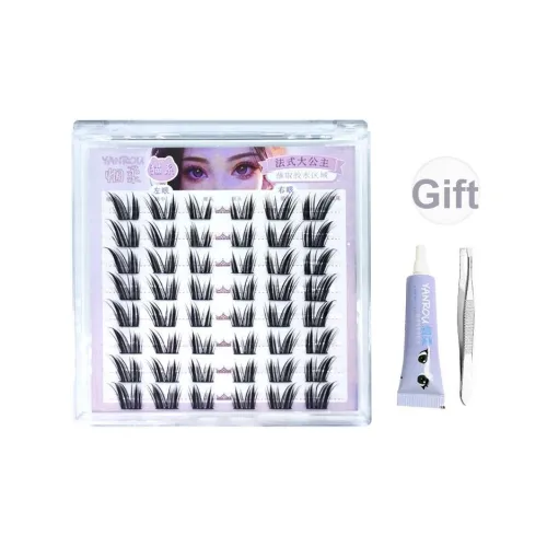 YANROU Кошка Тема Американский Большой Малыш Французский Большой Принцесса Накладные ресницы Натуральный Увеличивающий Стиль