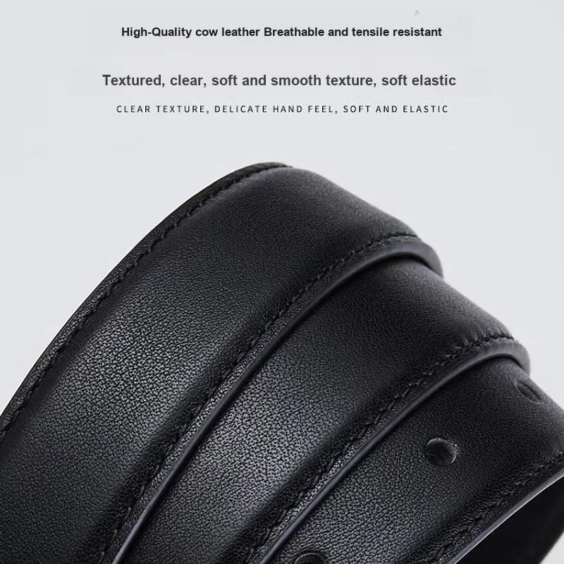 ROBINHOOD Cow Split Leather Belts Women's Width 2.5cm-3