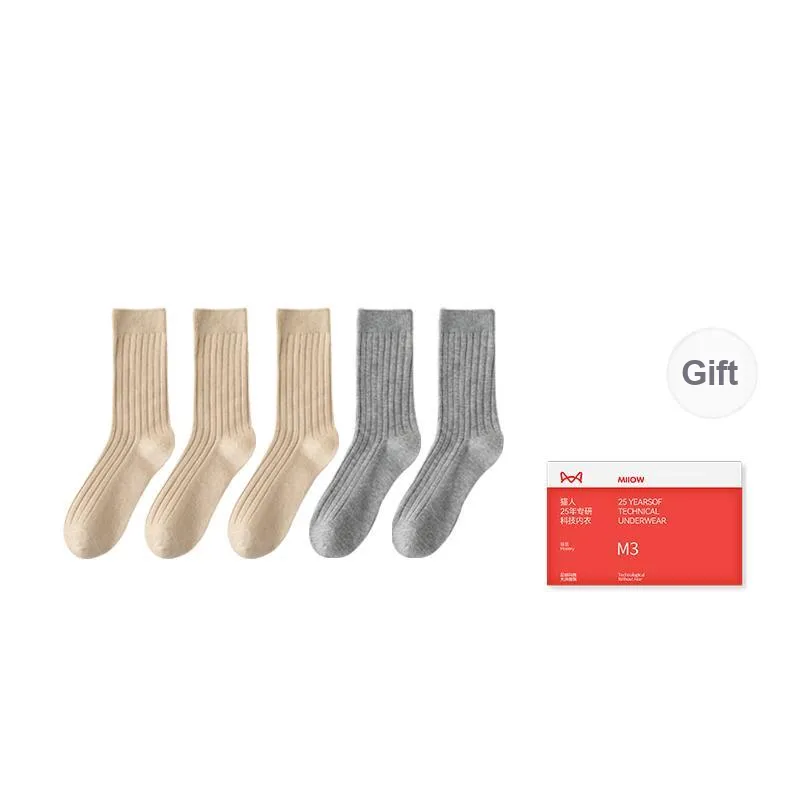 MIIOW Trend Party Series Mid Calf Socks Women's Combo Set-11