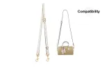 Ecru Pen Holder Bag Strap