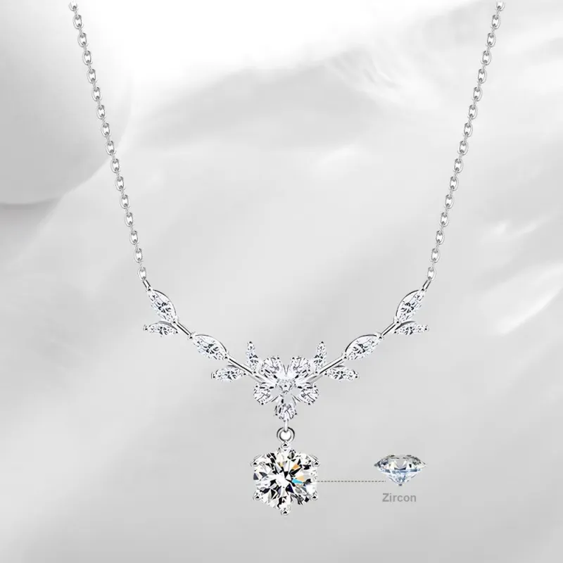 GUDS GAVE S925 Silver Necklaces Women's-2