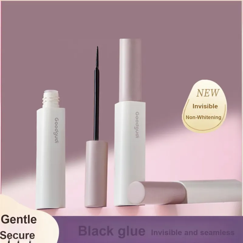 Goodgudi Black False Eyelash Glue Super Sticky Long Lasting Waterproof Secure And Non Irritating 5ml-1