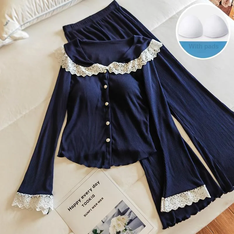 Sleeping Beauty Pajama Set Women's Image Color-3
