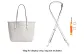 Glacier White Crossbody Set 92-121cm[Includes Modified D Ring]