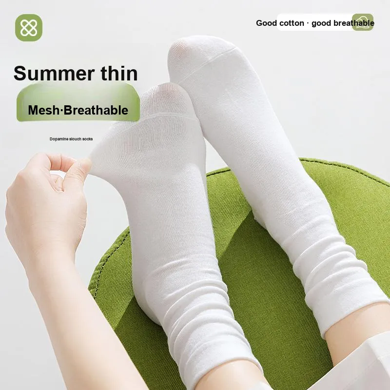 AOKANG Mid Calf Socks Women's 5 Pack-43