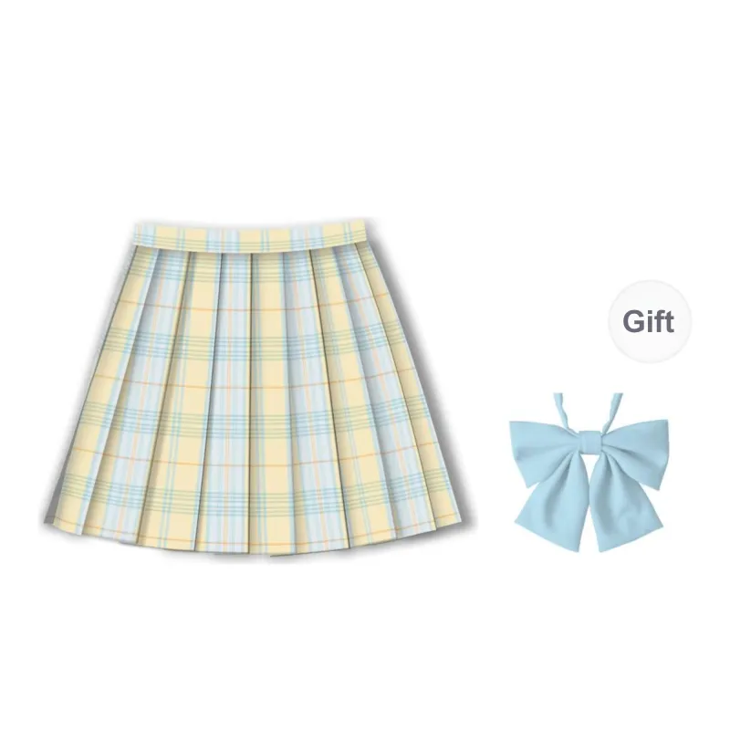 YuChaJia Casual Short Skirts Women's-1