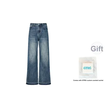 GTRG Jeans Unisex Vintage Blue