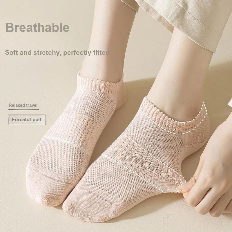 Lan Miao Ankle Socks Women's 10 Pack-5