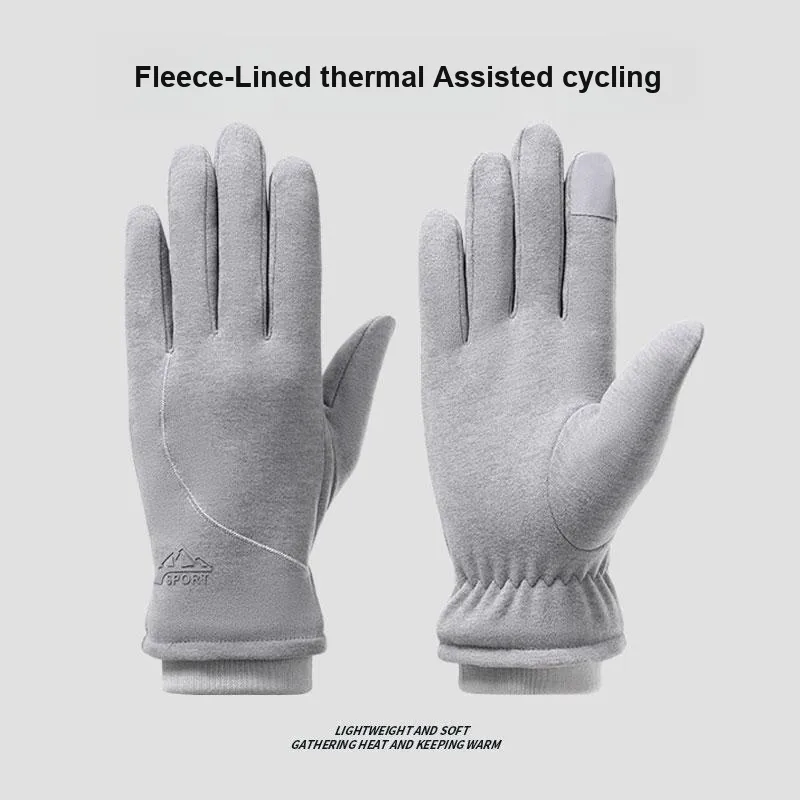NANJIREN Thickened Gloves Men's-4