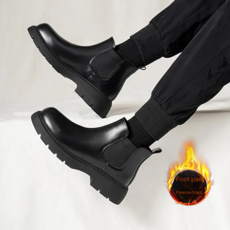 OMS Chelsea Boots 4.5cm Unisex Black-1