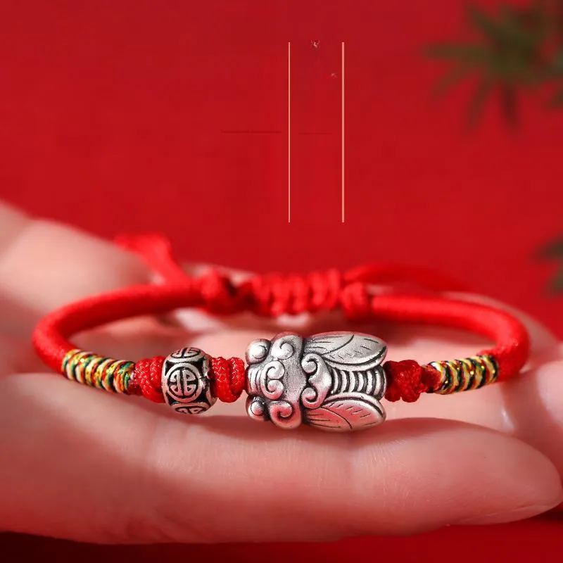 Nine Music 999 Fine Silver S925 Bracelets Unisex-1