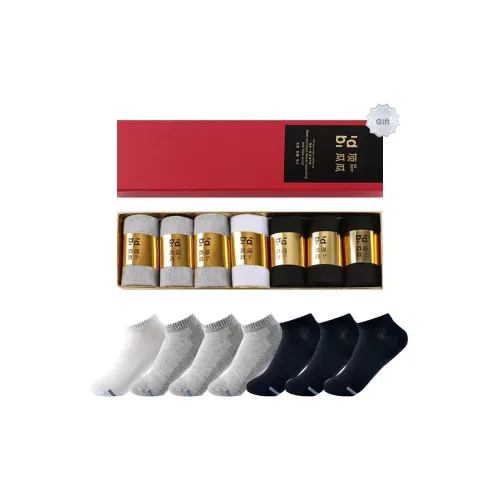 Top Melon Низкие носки Мужские Подарочная коробка 7 Двойные упаковки