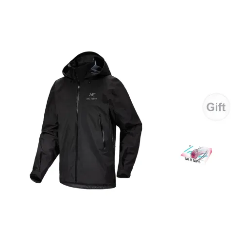 Arcteryx Beta Series Windbreaker Jackets Men Black