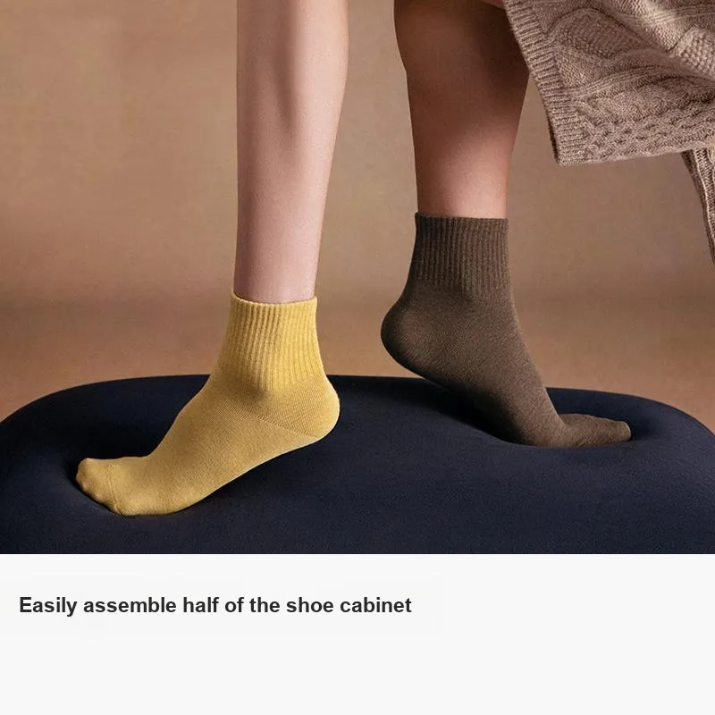 B&C.Room Mid Calf Socks Women's 6 Pack-23