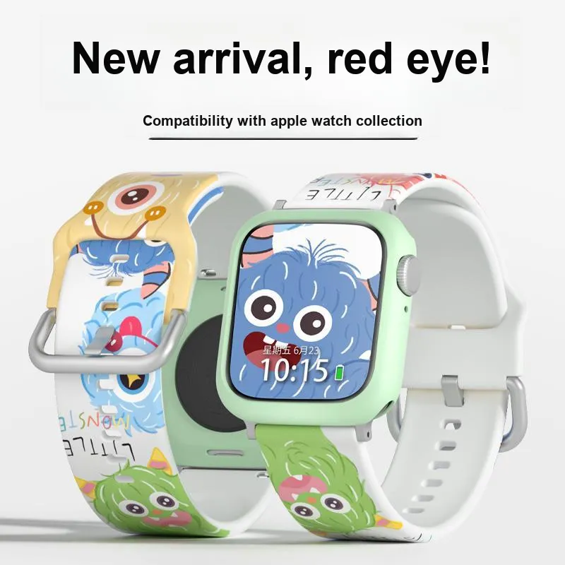 Miss Wrist Apple Compatibility Watch Band 135 200mm Silicone Material-1