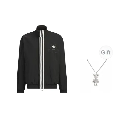 Adidas Originals Rifta Jackets Unisex Black Includes Necklaces