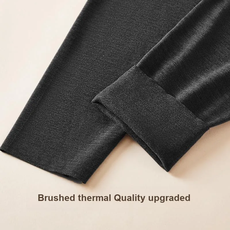 H YXIANG Men Thermal Pants-11