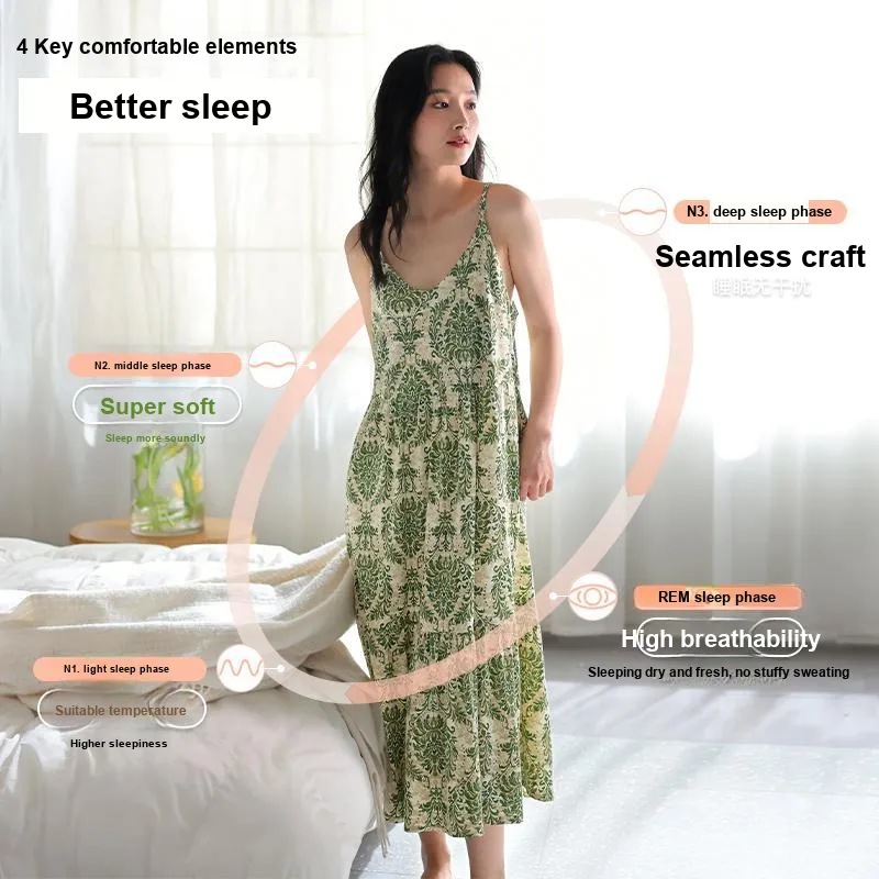 Lan Miao Women's Nightgowns-8