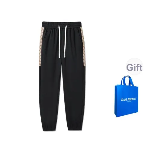G&G AVENUE Черные Унисекс Повседневные Брюки