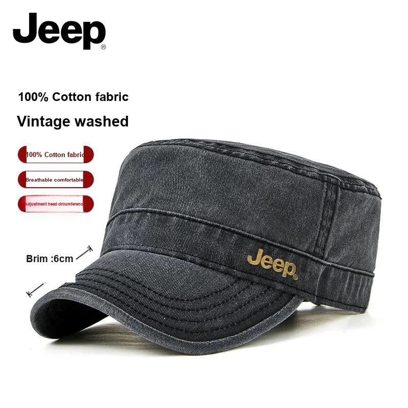 Jeep Cotton Baseball Caps Men's-4