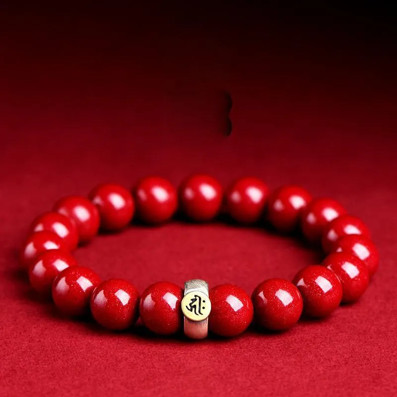 YANFEI Cinnabar Bracelets Women's-18