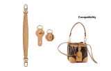 Beeswax Portable Shoulder Strap 30cm (Lock Buckle)+Figure-8 Beeswax Abrasion-Resistant Buckle