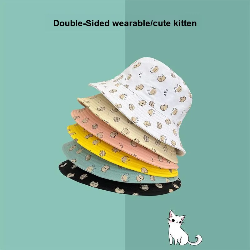 MIIOW Cotton Bucket Hats Unisex-1