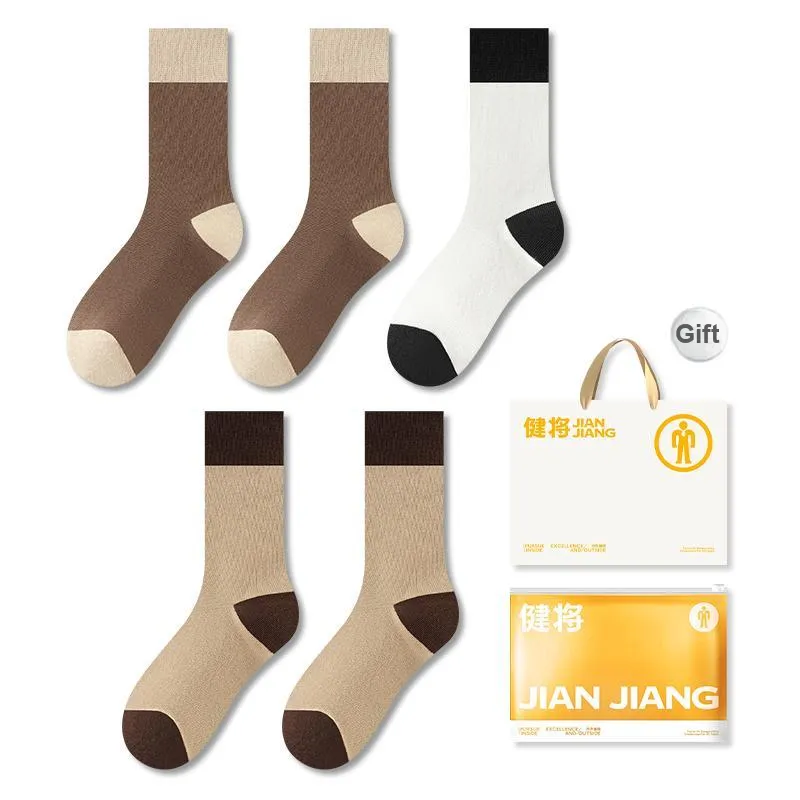 Master Mid Calf Socks Women's Shopping Bag 5 Pack-15