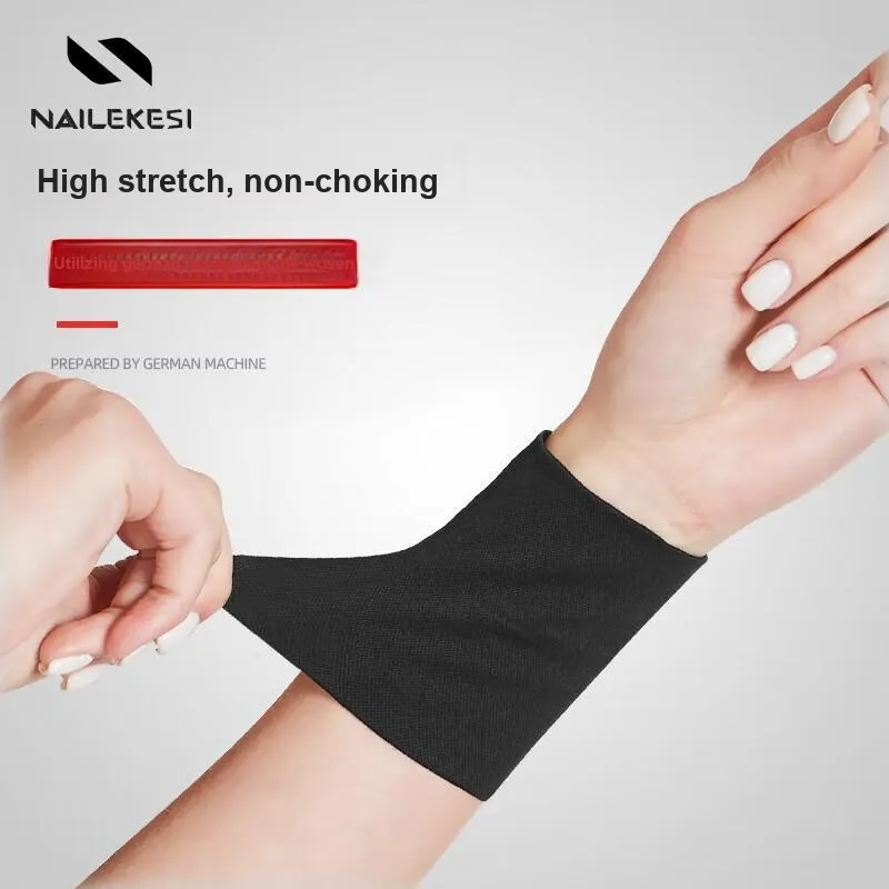 NAILEKESI Wrist Brace With Palm Protection Thermal Protective Compression Unisex Overall Protective Equipment-5