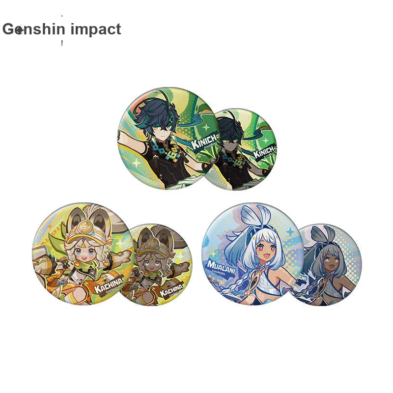 GenShin Ginchi, Marani Qihui's Trail Collection, Kazona Badges-2