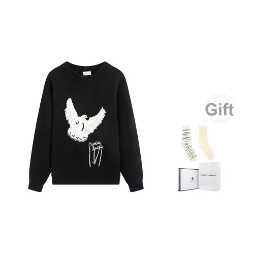 Charlie Luciano Свитер Унисекс Черный