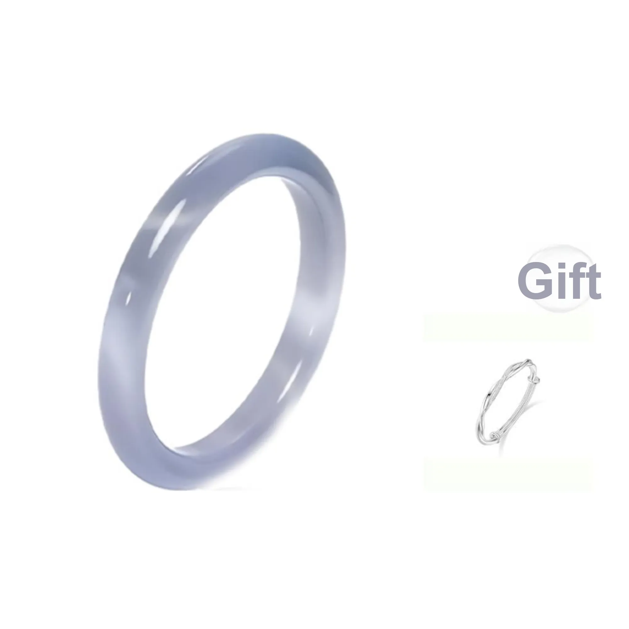 Chongqing Gold Store Glass Cat Eye Jade Bangles Women's