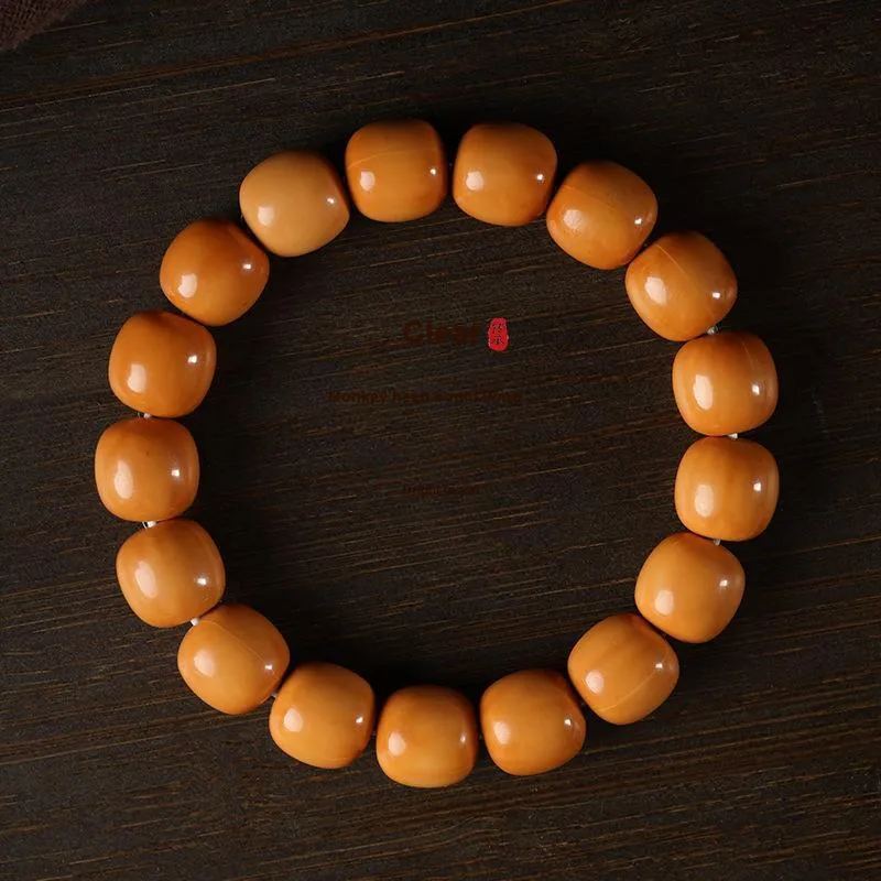 HANCANG Monkey Head Walnut Bracelets Unisex-5