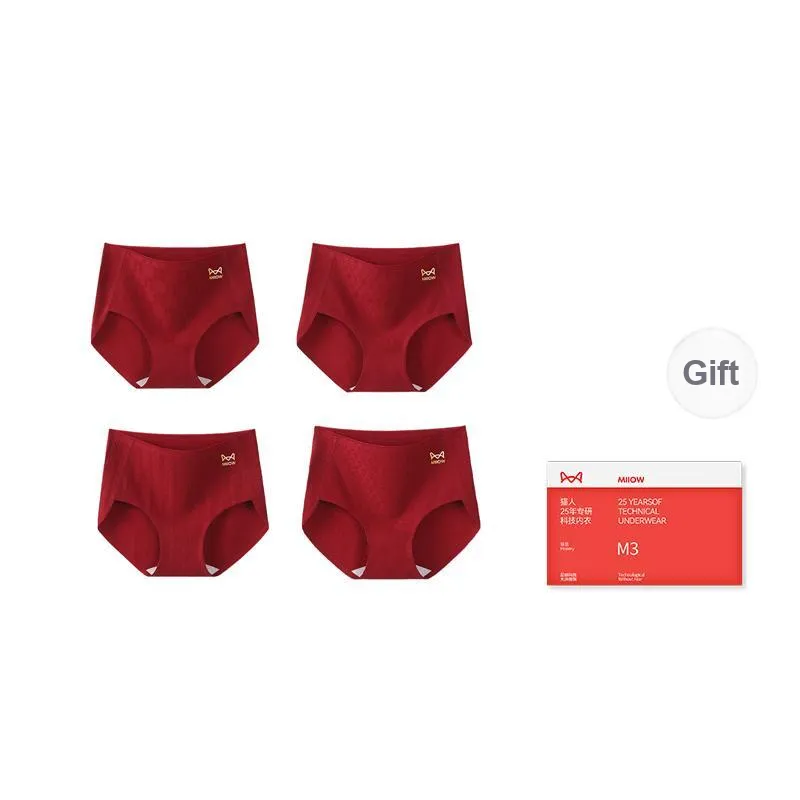 MIIOW Underpants Women's Shopping Bag 4 Pack-9