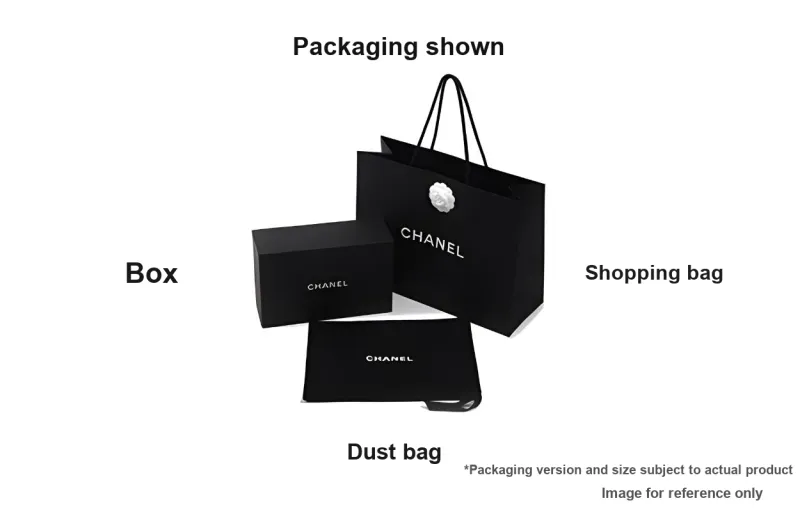 CHANEL Woolen Three-Piece Set 3-in-1 Towel Beach Bag Tote Bag Shopping Bag Handbag Unisex Black White-3