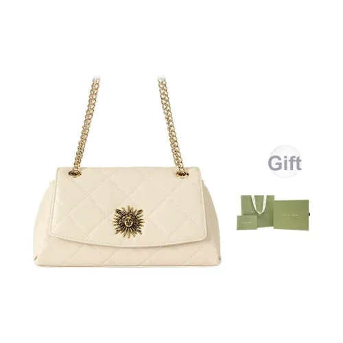 VANESSA HOGAN Helios Series Спилок коровья кожа Сумка через плечо Стандартная Женская Черный Экрю